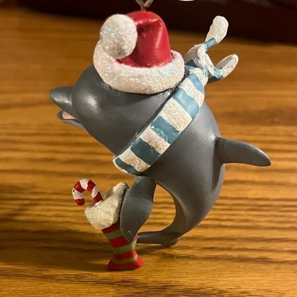 The Danbury Mint Christmas ornament- dolphin - Picture 3 of 5